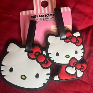Hello Kitty luggage tags